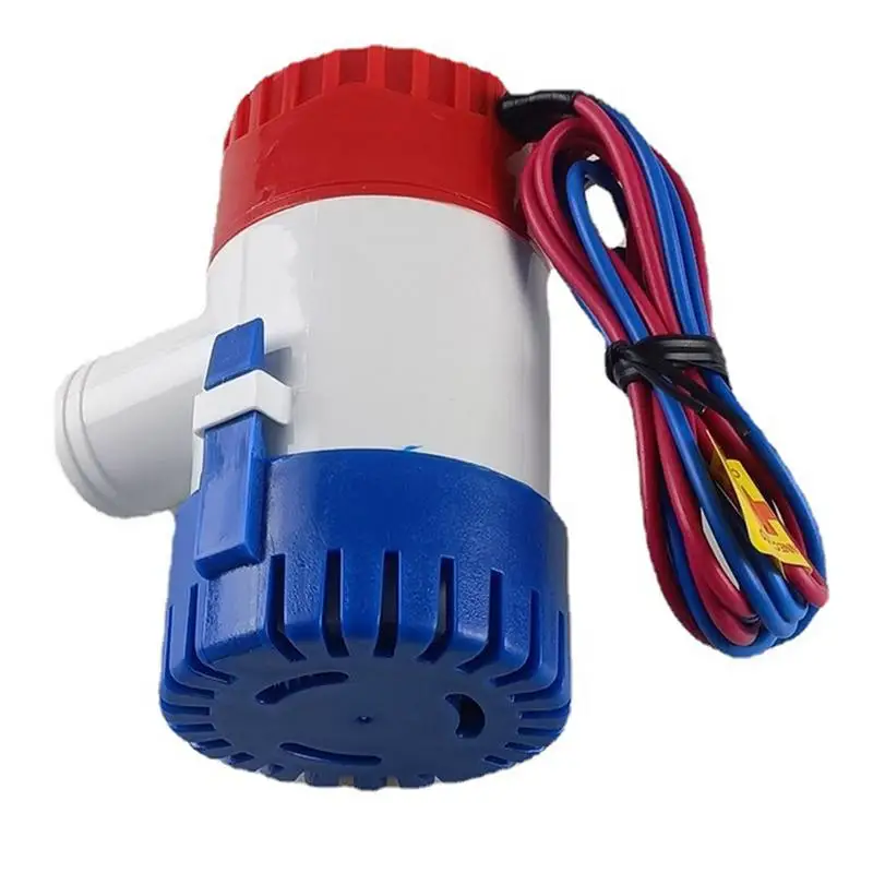 1100Gph Marine Electric Bilge Pump 12/24 Volt Portable Bilge Pump For