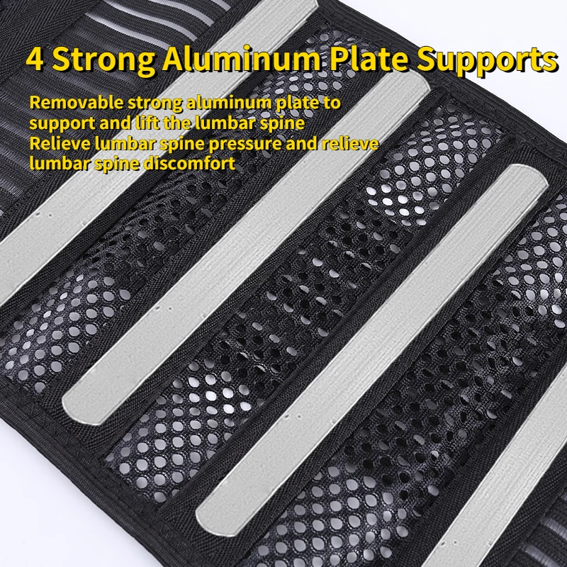 Adjustable Waist Belt Men/ Women Lower Back Brace Lumbar Corset 4