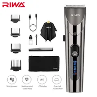 Xiaomi RIWA Washable Hair Trimmer LED Display USB Rechargeable Electric Men Household Self Hair Cutter Hair Clipper Machine 1
