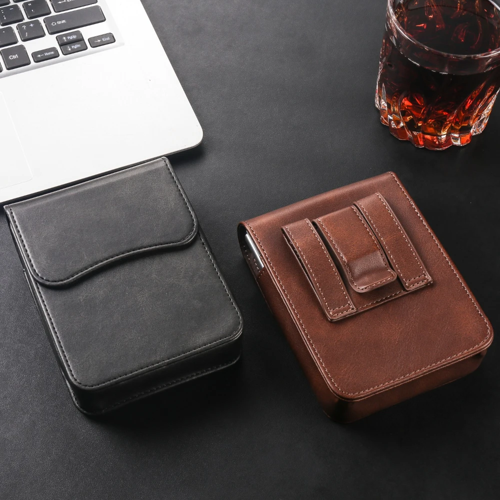 Leather Waist Holster Mobile Phone Bag and Case
