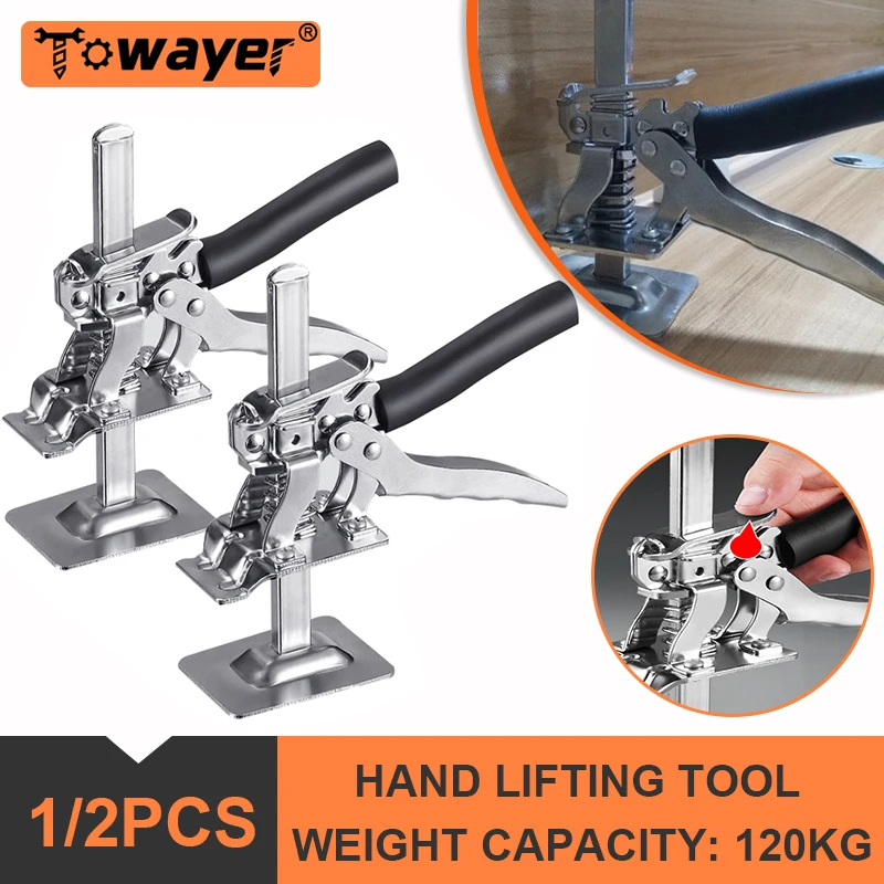 Hand Lifting Tool Labor-Saving Arm Jack Door Panel Drywall Lifting Cabinet  Board Lifter Tile Height Adjuster Elevator Tool - AliExpress