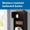 Over-The-Toilet Bathroom Space Saver Storage Cabinet, 3 Shelves, Espresso 5