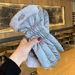 Women’s Winter Waterproof Fleece Ski Gloves - Enhanced Warmth & Touchscreen Capability (1)