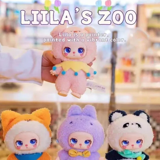 Liila's Zoo&Liila's Lucky-cat ぬいぐるみ２個ゼット LIILA'S ZOO Lucky Cat Series V2 Plush Blind Box