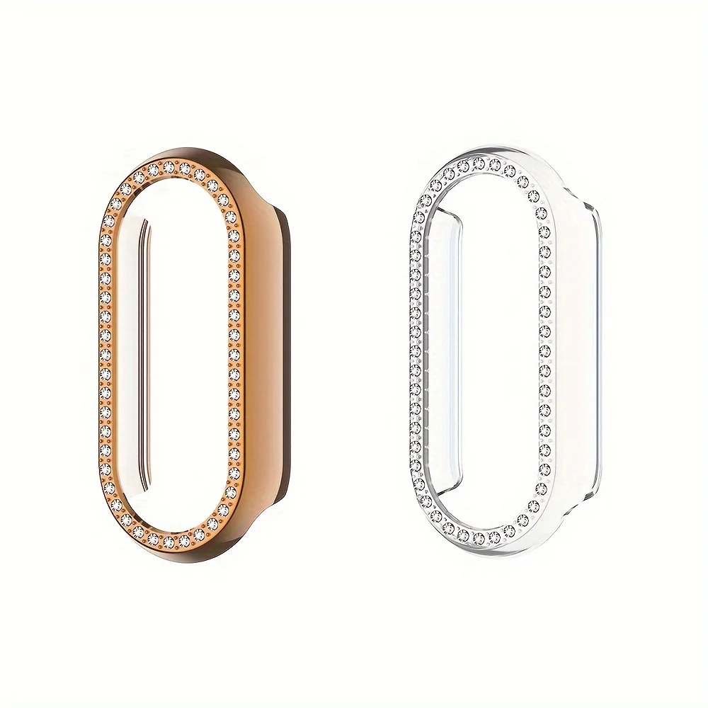 Set of 2 Crystal Rhinestone Bling Protective Frames