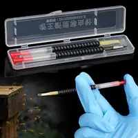 2Pcs Queen Bee Larvae Transfer Needle Spring Retractable Grafting Plastic Tools Beekeeping Queen Bee Beekeeper Equipment 3