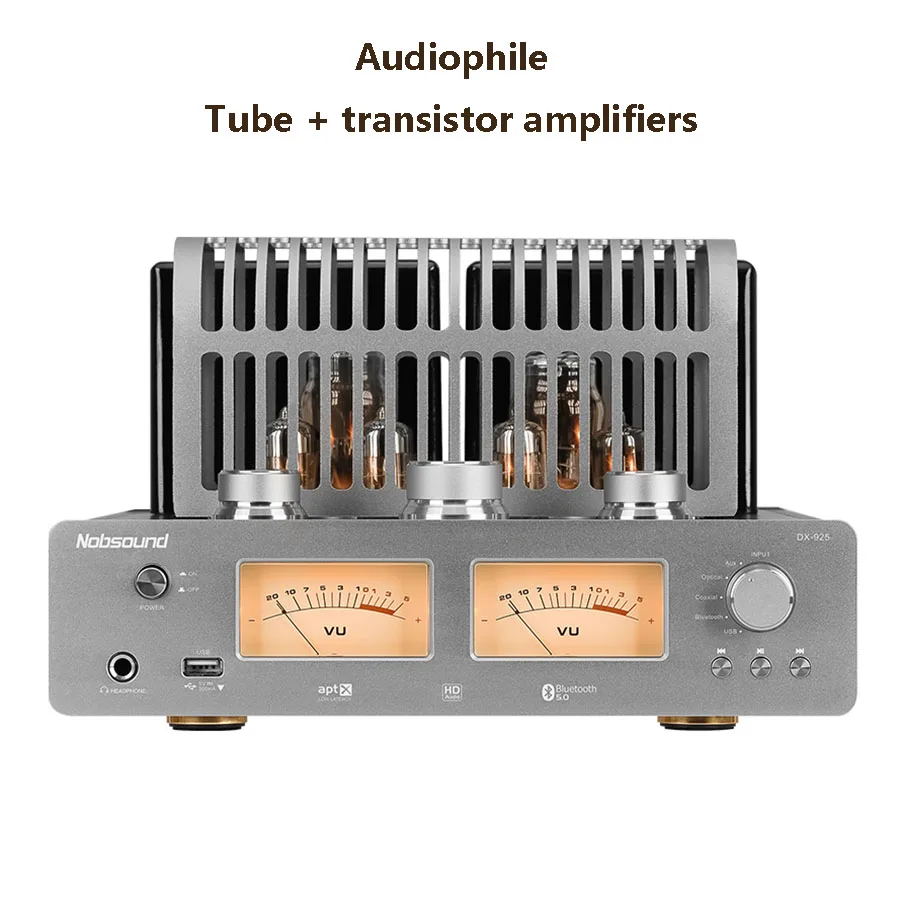 

Flagship 2.1 Channel Tube Amplifier Bluetooth 5.0 APTXHD HD Format Transmission Combined Amplifier Digital Coaxial Optical Input