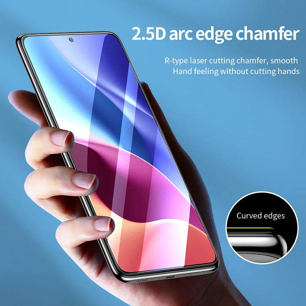 SmartDevil Tempered Glass HD Screen Protector with Anti Blue Ray and Installation Tool