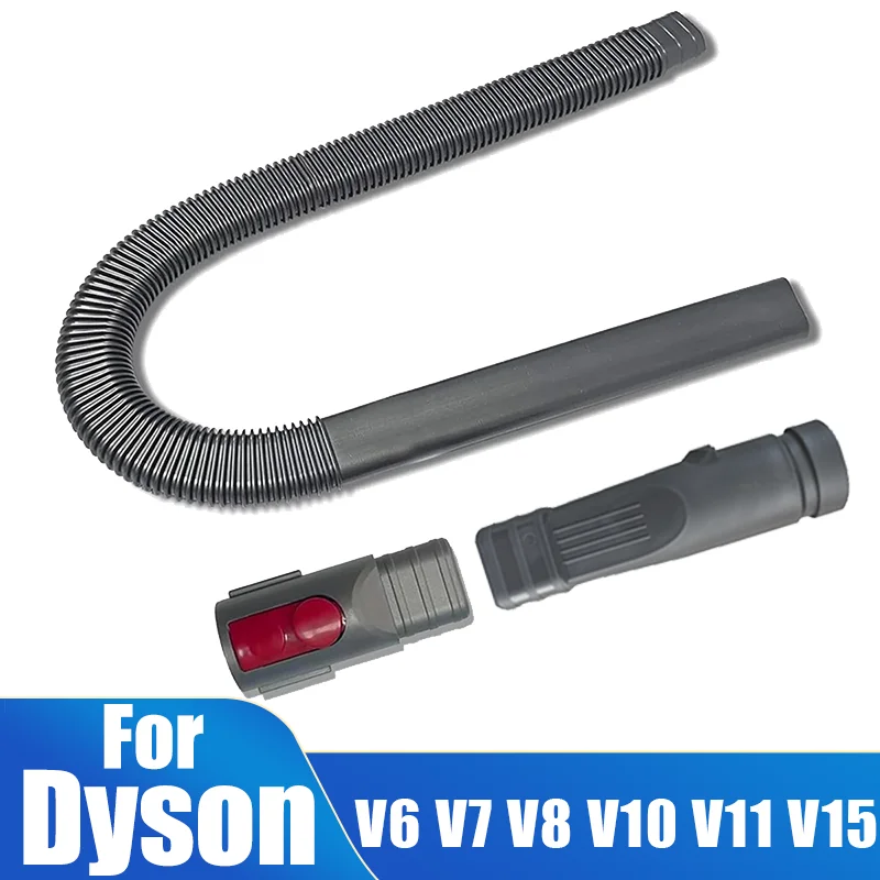 Graue Trockner-Entlüftungsreiniger-Teile für Dyson-Staubsauger, für V6 V7 V8 V10 V11 V15-Modelle, Fusselentferner-Staubsaugerschlauch-Aufsatz