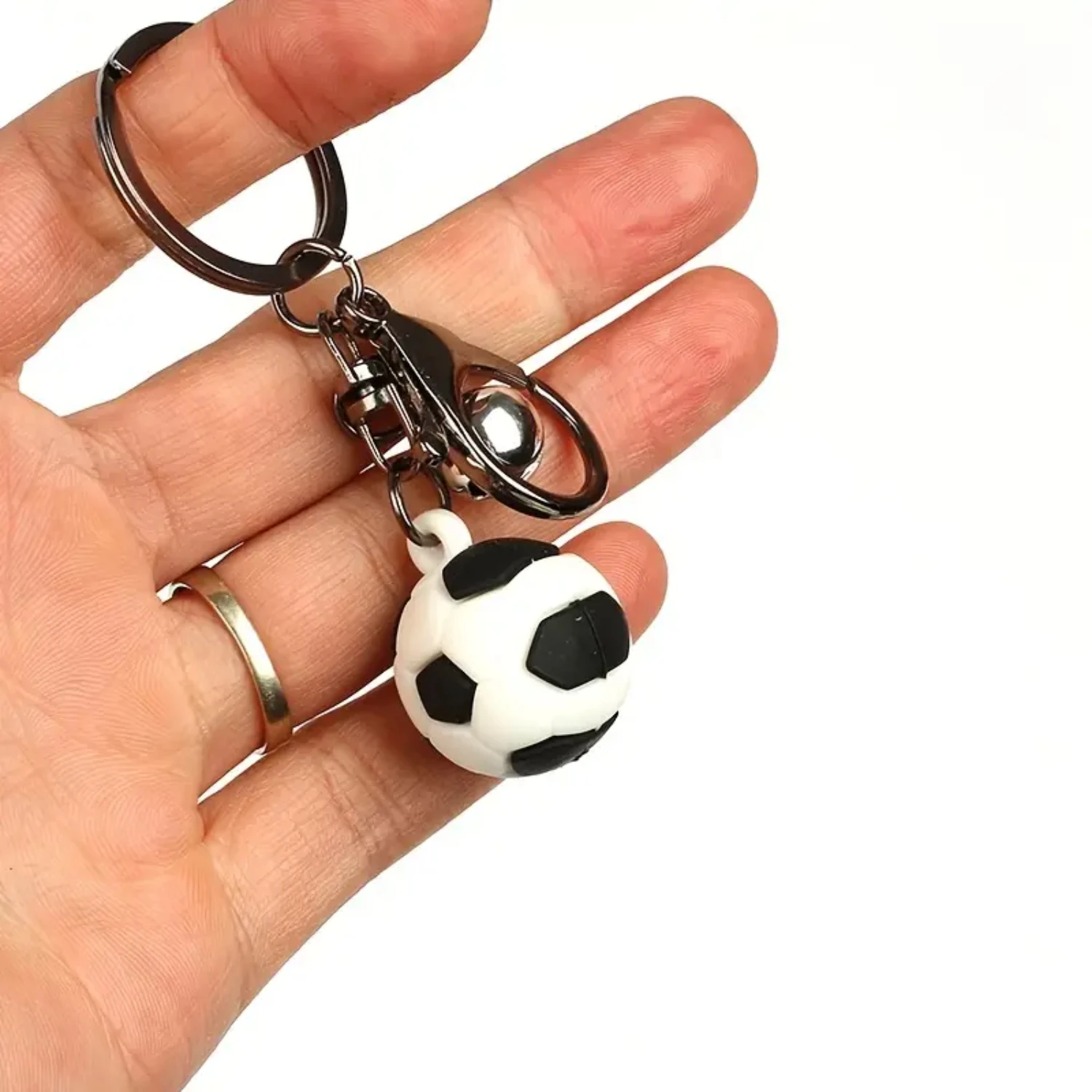 Adorable Mini Soft 3D Soccer Schoolbag Keychain-Perfect Birthday and Christmas Gifts for Boys, Girls, Men, and Women! Shop Now