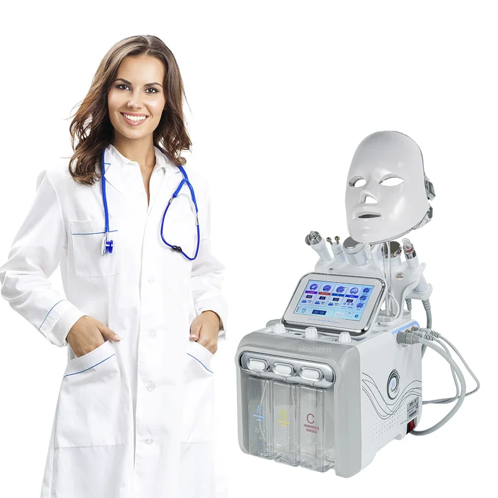 ダイヤモンド削皮機,新モデル,7 in 1,肌の若返り,ウォータージェット