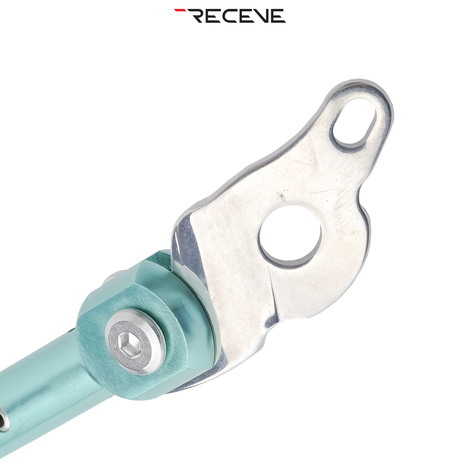 RECEVE Folding Bicycle Kickstand 451 Aluminum Alloy Foot Support Bike Kickstand Parking Stand Footrest for FNHON Gust 20inch