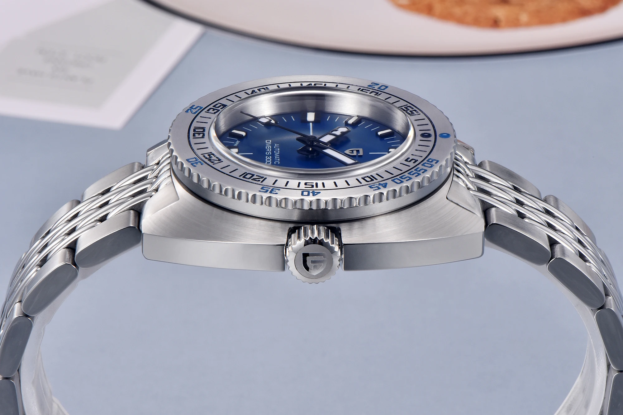 PAGANI DESIGN NH38A Sport Automatic Mechanical Watch PD1719 Luxury Mens watch Sapphire Stainless Steel Waterproof Diving Clock