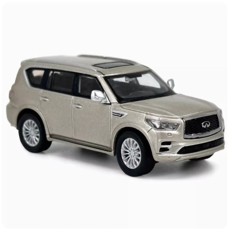 

Diecast Alloy 1:64 Scale Infiniti QX80 2020 Off-road Vehicle SUV Cars Model Adult Classics Toys Gift Collection Souvenir Display