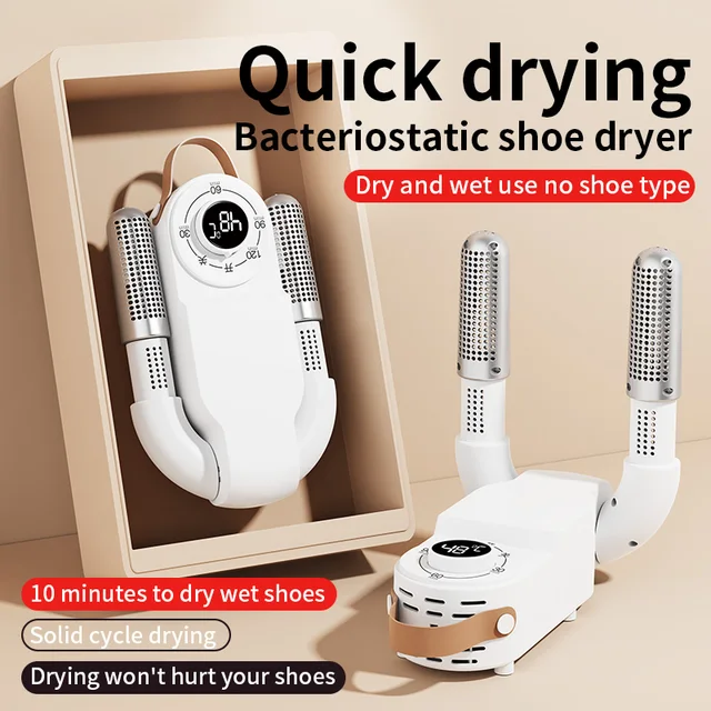 Timer Shoe Dryer Intelligent Boot Warmer EU/US UV Telescopic Adjustable Dryer Quick Drying Deodorizing Sterilizing Shoe Dryer 3
