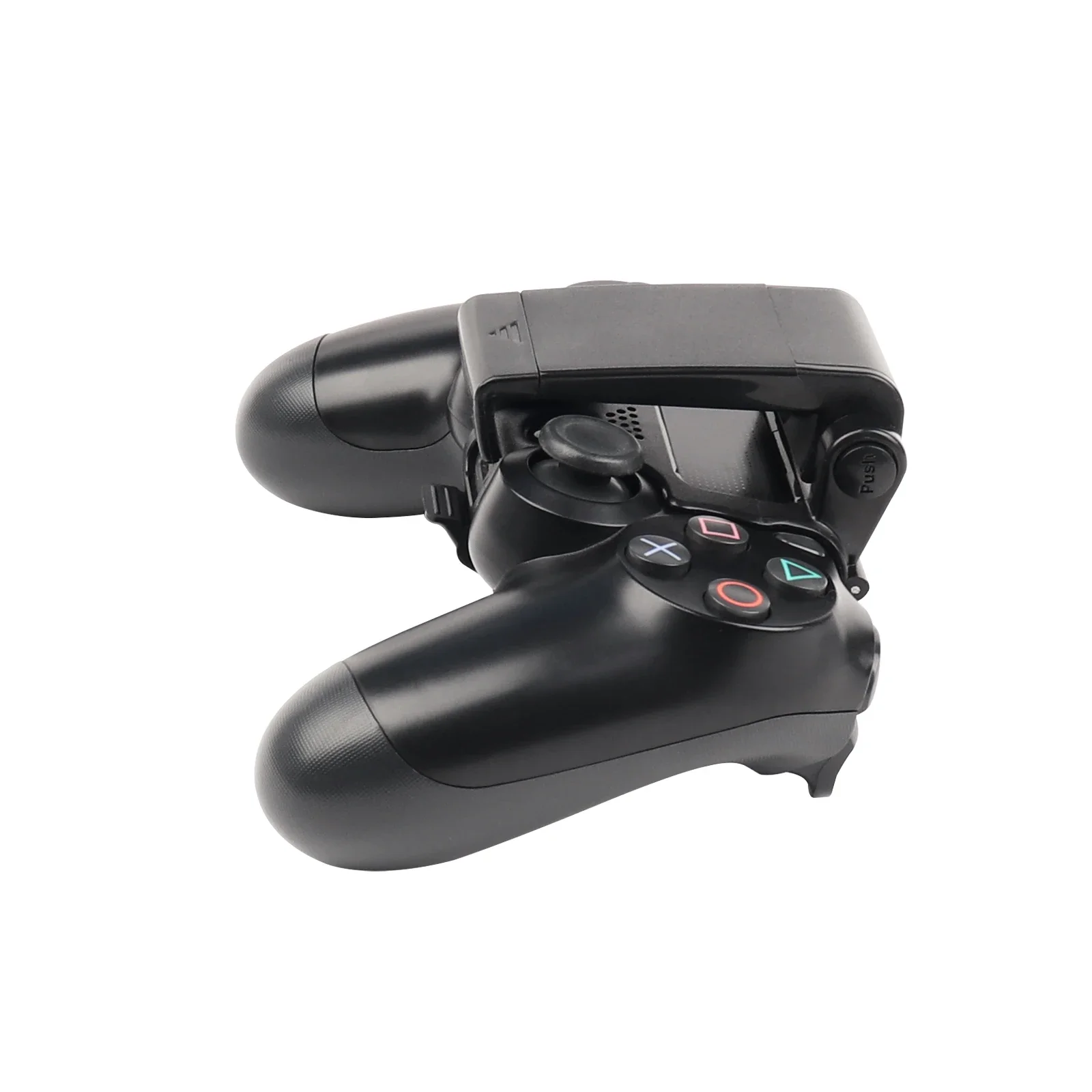 Black Adjustable Gamepad Mount Bracket For PS4 SLIM PRO Joystick Foldable Mobile Phone Stand Clip For PS4 Controller Grip Holder