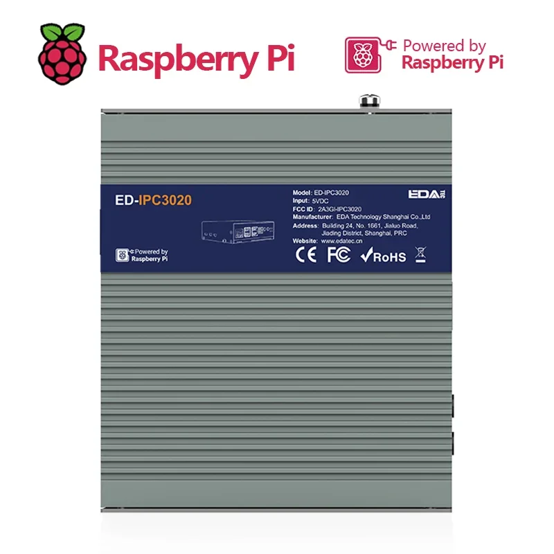 EDATEC-IPC3020 Broadcom   ǻ,   5 , 4GB/8GB DDR,SD ī, SSD , BCM2712