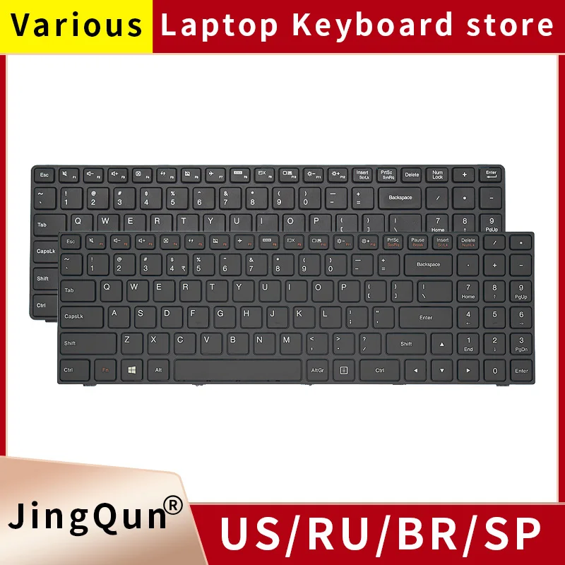 

laptop keyboard for LENOVO Ideapad/TIANYI 15ibd 100-15 100-15IBY 100-15IBD 300-15 B50-10 B50-50 series RU keyboard