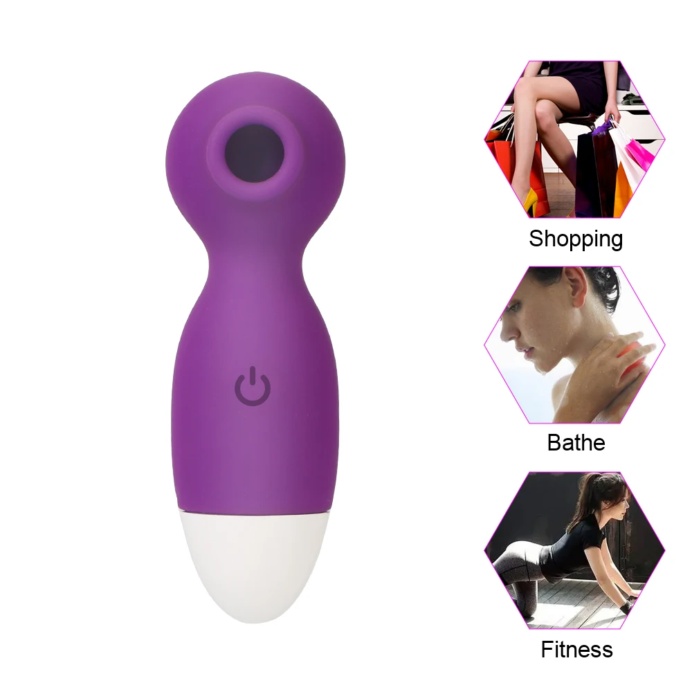 Clitoral Sucker Vibrator 7 Modes Rechargeable Sex Stimulator_voghion.com
