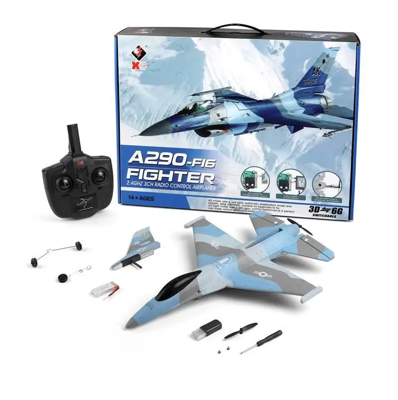 

Wltoys XK A290 RC Airplane Remote Radio Control Model Aircraft 3CH 452mm 3D/6G System plane Epp Drone Wingspan Toys For Children