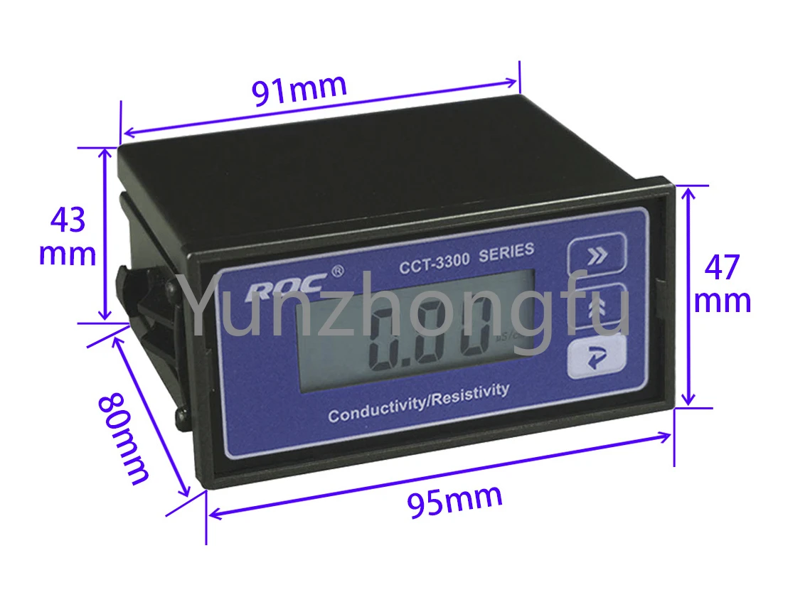 

CCT-3300 Resistivity Conductivity Measurement Function Integrated Instrument (RM-220) Resistivity Meter CCT3300