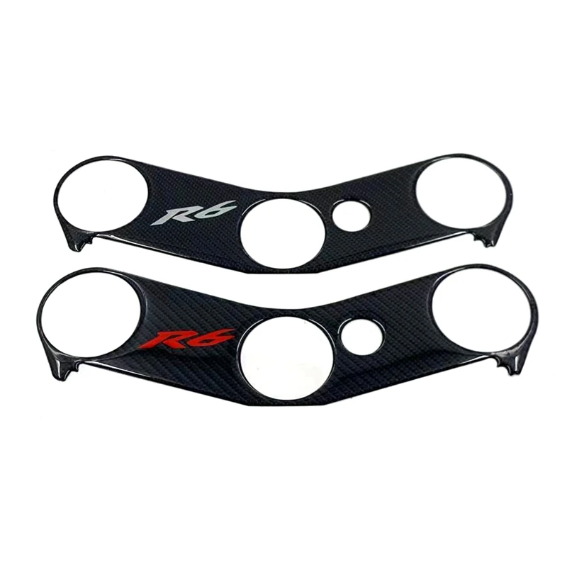 R6 스티커 3D 탄소 모양 오토바이 탱크 패드 보호대 스티커 케이스 Yamaha YZF600 YZF-R6 R6S Tankpad 데칼