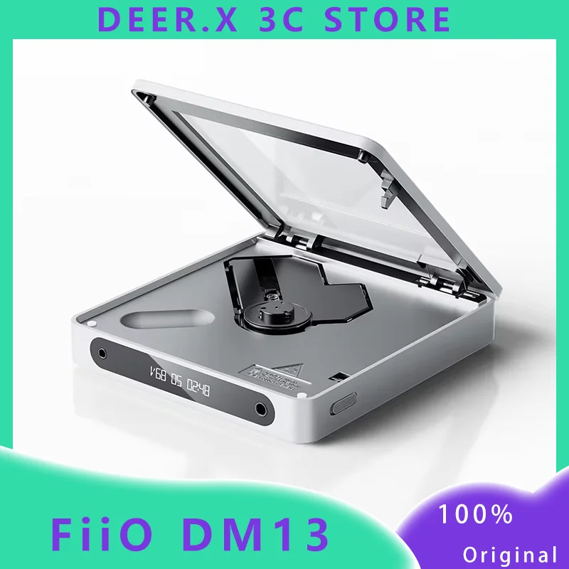 FiiO DM13 portable HiFi stereo CD player 3.5mm/4.4mm DAC CS43198 * 2 Aptxhd Bluetooth transmission customization