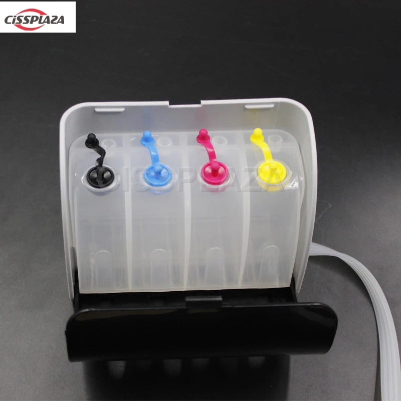 1x 4 색 HP 178 Photosmart 5510 5515 6510 B010b B109a B109n B110a 프린터와 호환되는 칩이 포함된 새로운 럭셔리 CISS