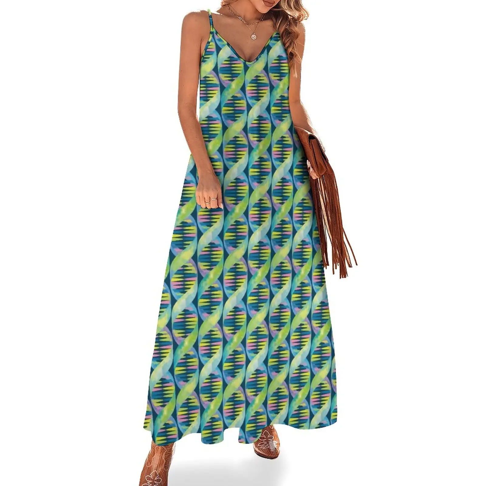 

Unicorn DNA / Dark Blue Sleeveless Dress dress summer long sleeve dresses