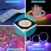 WS2812B RGB LED Chip 5050SMD 10-1000PCS Black/White PCB WS2812 Individually Addressable Chip Pixels DC5V 6