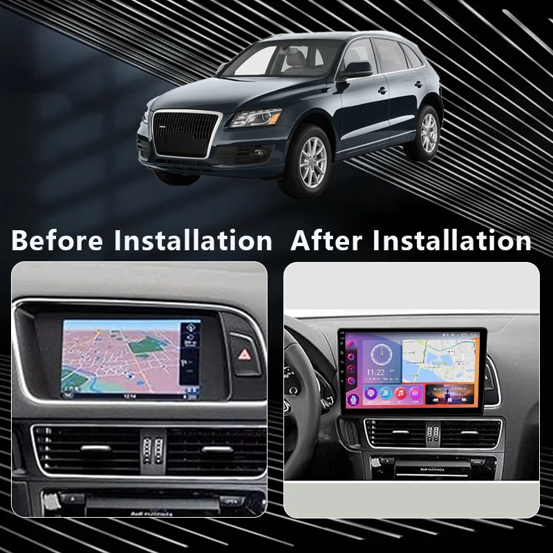 MAMSM Car Radio For Audi Q5 8R 2008 - 2017 Android 12 Multimedia Video  Player GPS 4G Carplay Autoradio 2K QLED Head Unit Stereo - AliExpress