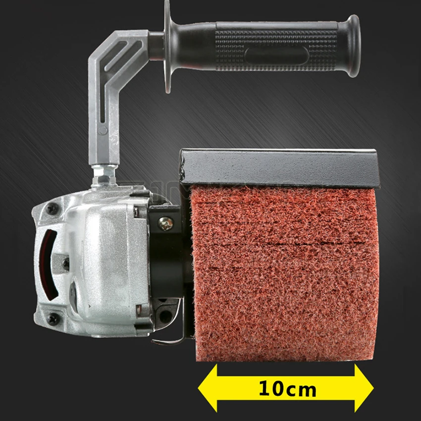1400W Electric Metal Wire Drawing Machine Portable Polishing Machine for Wooden Stainless Steel Polishing with Grinding 2