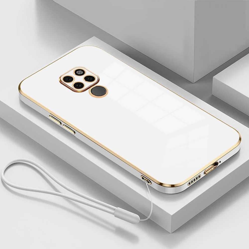 Luxury Square Plating Silicone Back Cover s