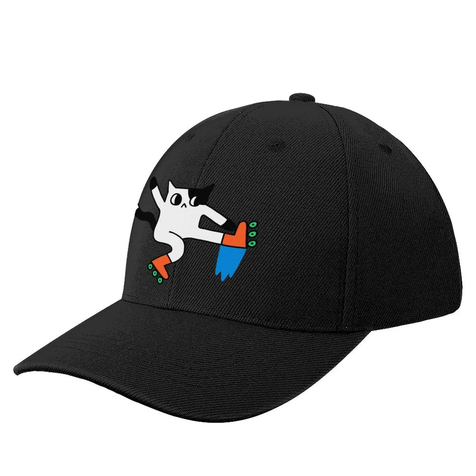 

Skate Cat Baseball Cap Military Tactical Caps fishing hat Gentleman Hat Women's Hats For The Sun Men's
