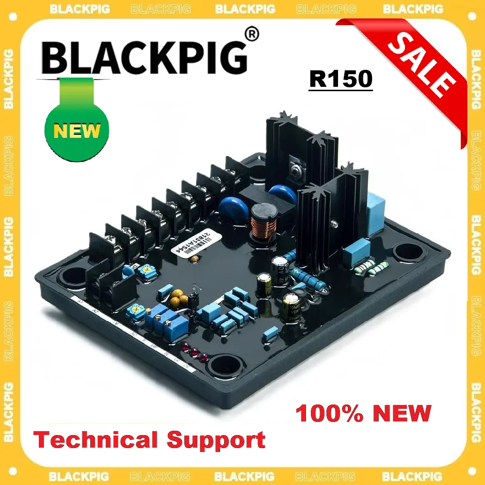 100% 새로운 R150 AVR 자동 전압 조정기, Leroy Somer 발전기 발전기..