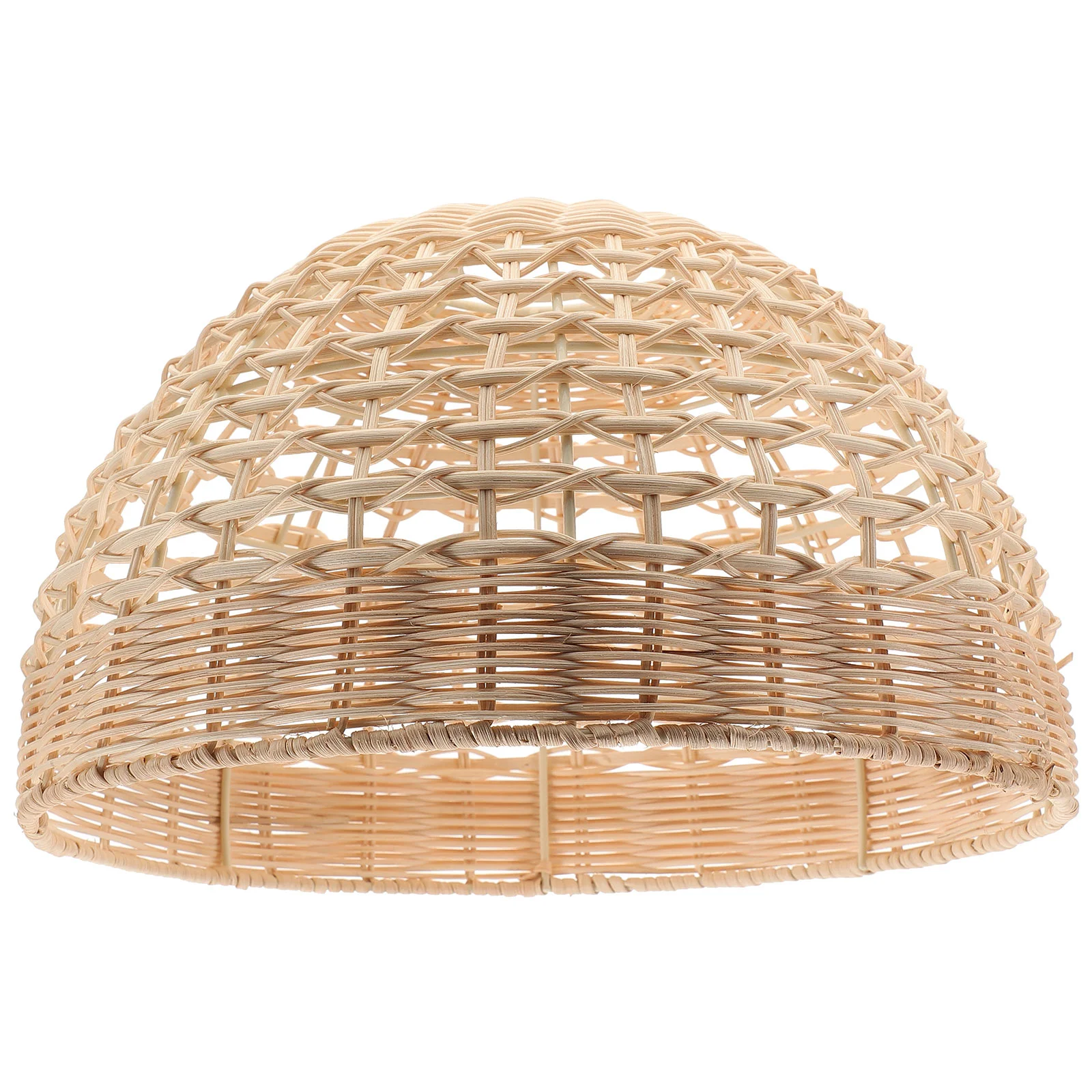 

Woven Pendant Lamp Shade Rattan Weave Chandelier Lampshade Modern Light