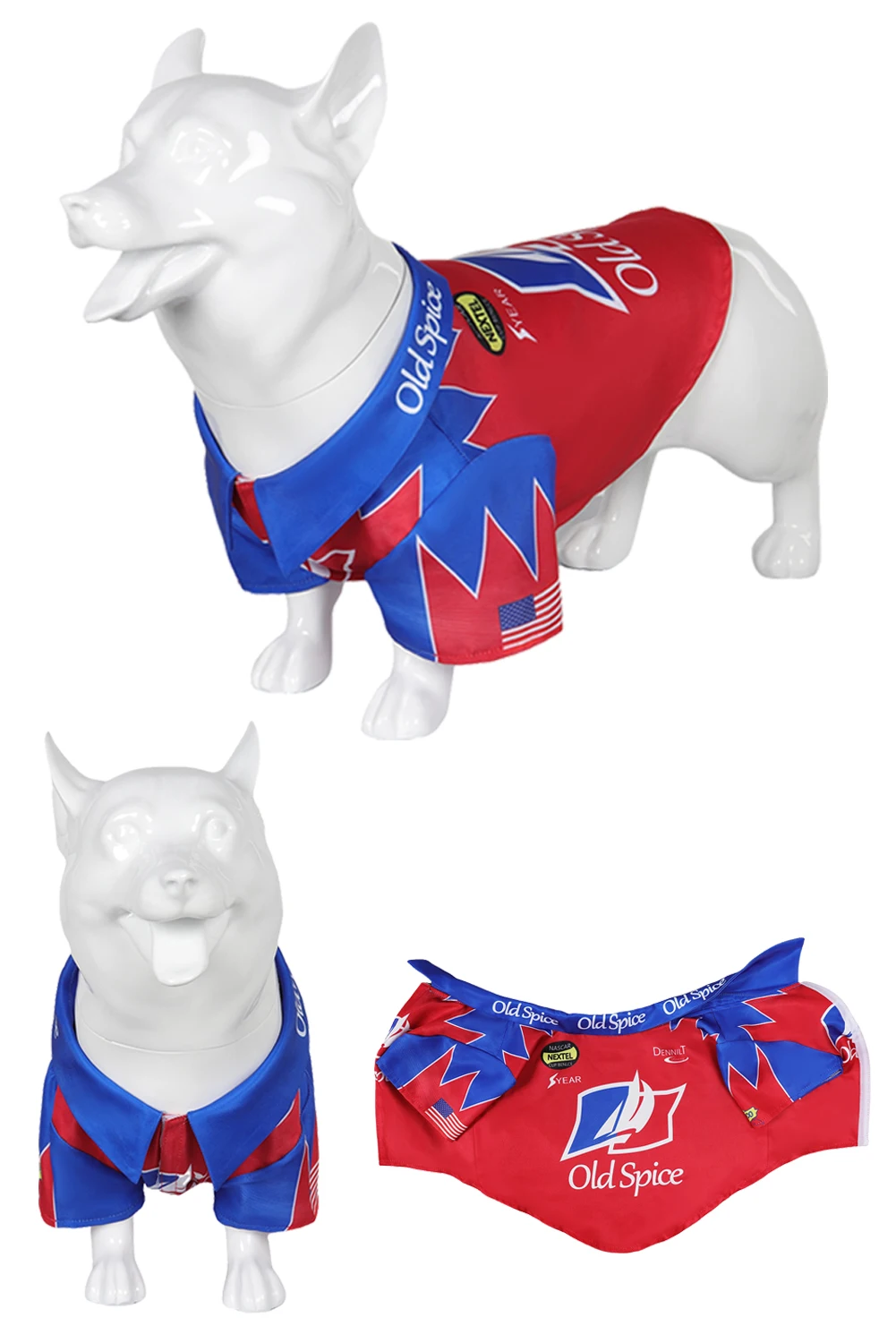 

Костюм для косплея маленькой и средней собаки, гоночный костюм Cal Naughton для ролевых игр, модель 2006 года, из фильма «талладега», «ночи», щенок, необычная ткань