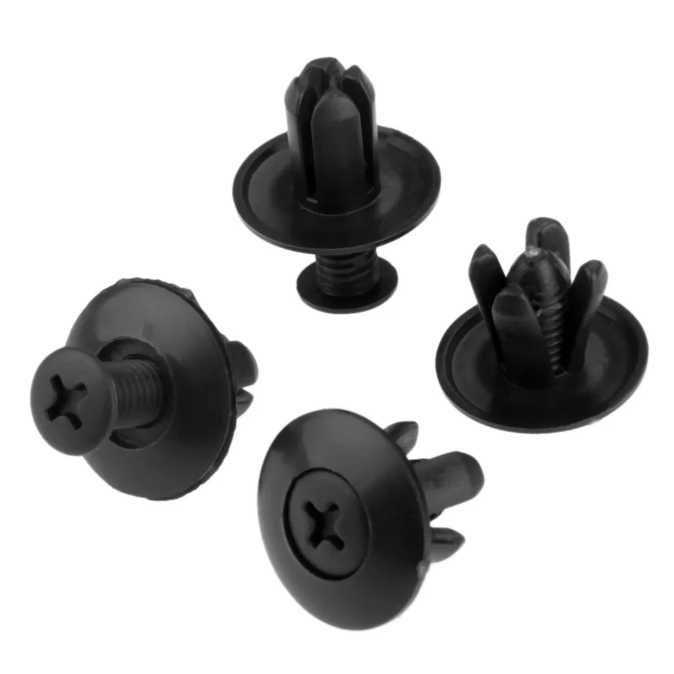 20Pcs Remaches Puerta Embellecedor Deparagolpes Panel Clip De 6mm