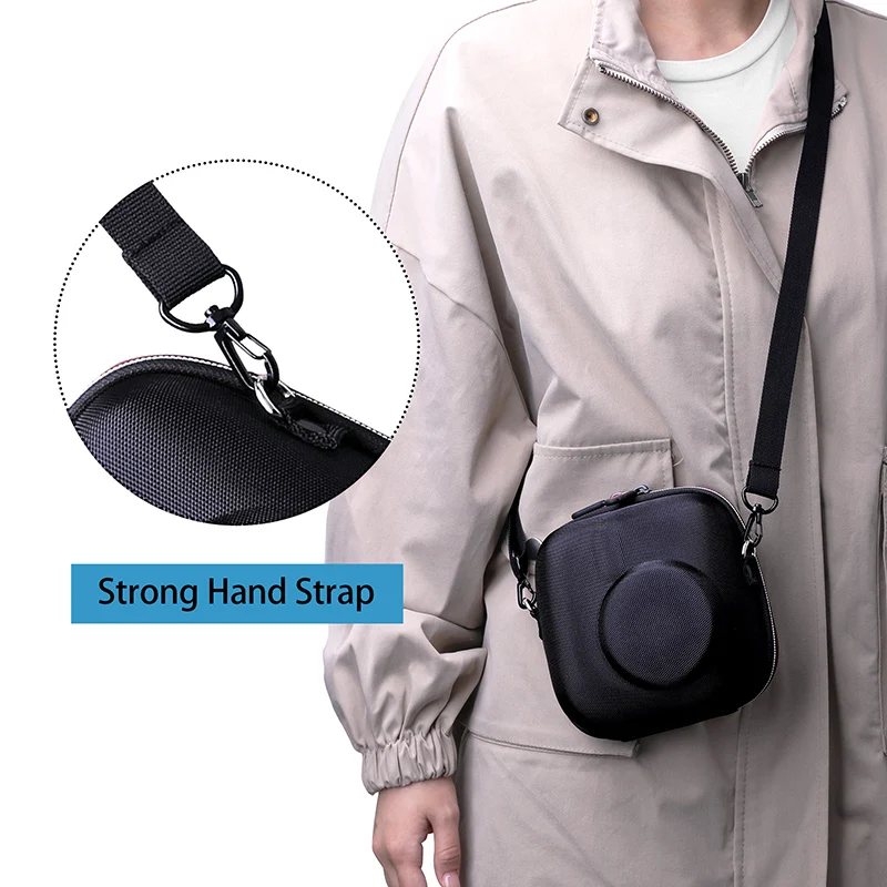 Fuji Instax Mini 12 / 11 / Mini 9 / Mini 10 / Mini 8 인스턴트 카메라 여행용 보호 운반용 보관 가방 용 XANAD 하드 케이스