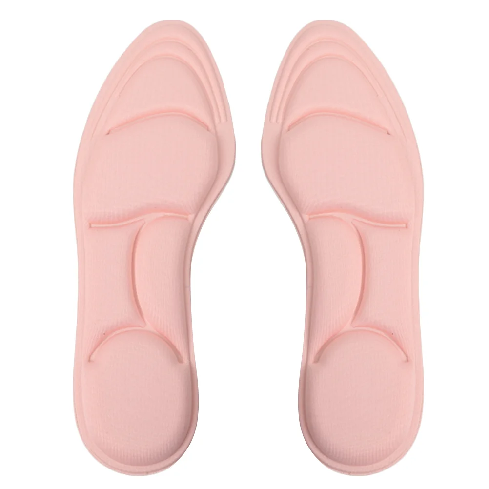

5 D Insole Absorption Pad Comfortable Insoles Arch of Foot Shoe Liners Breathable Insert Exercise Sponge Cushion Heels