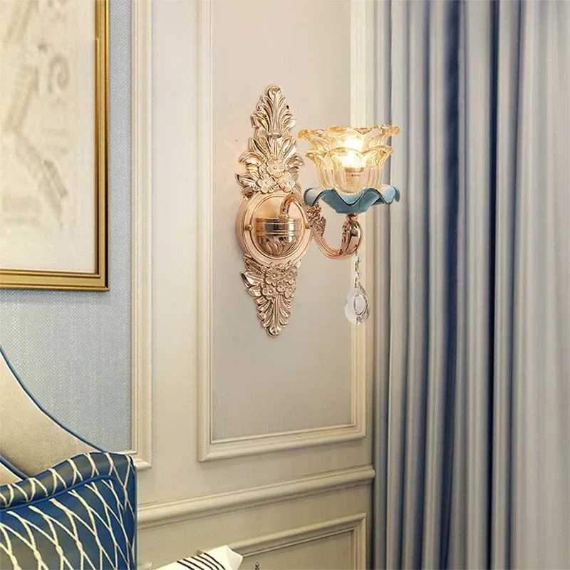 KERWIN European Crystal Wall Lamp 5