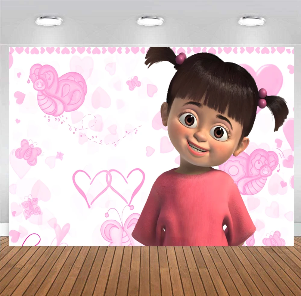 Porta Monstros S.A. Cute PNG: O Fundo Perfeito para Festa de Menina com  Estilo Monsters Inc?, image size:1000x985