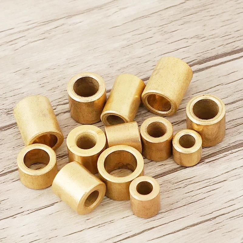2/5/10Pcs Brass Copper Pipe Base Bushing Inner Diameter 3/5/6/8