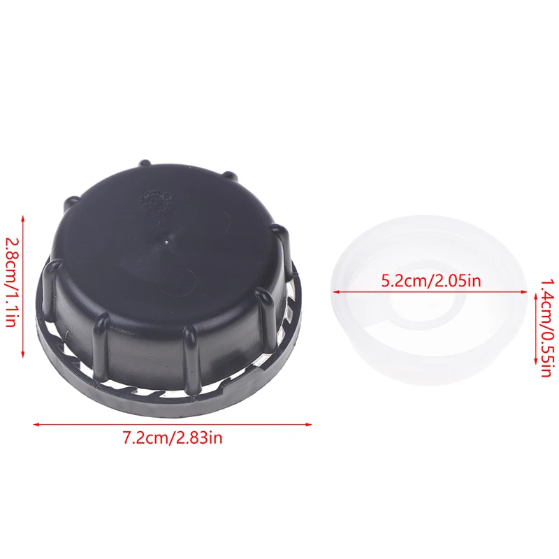 1Pc Plastic Ton Bucket Valves Cover Anti-theft Cover IBC Lid Water Liquid Storage IBC Tank Fitting Plastic Cover Cap Adaptor