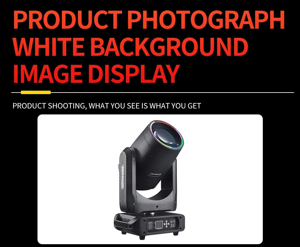 Professional 200W RGB Beam Stage Light Led 250W DMX Sharpy Beam Moving Head Ligh