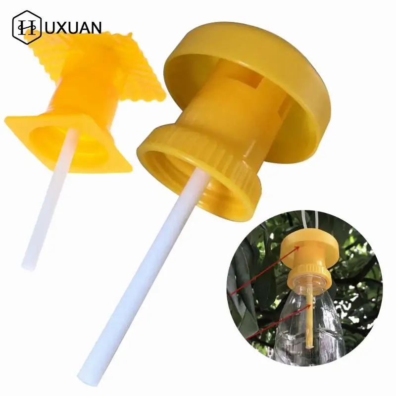 

Flypaper Insect Pest Control For Home Farm Orchard Fruit Fly Trap Killer Plastic Yellow Drosophila Trap