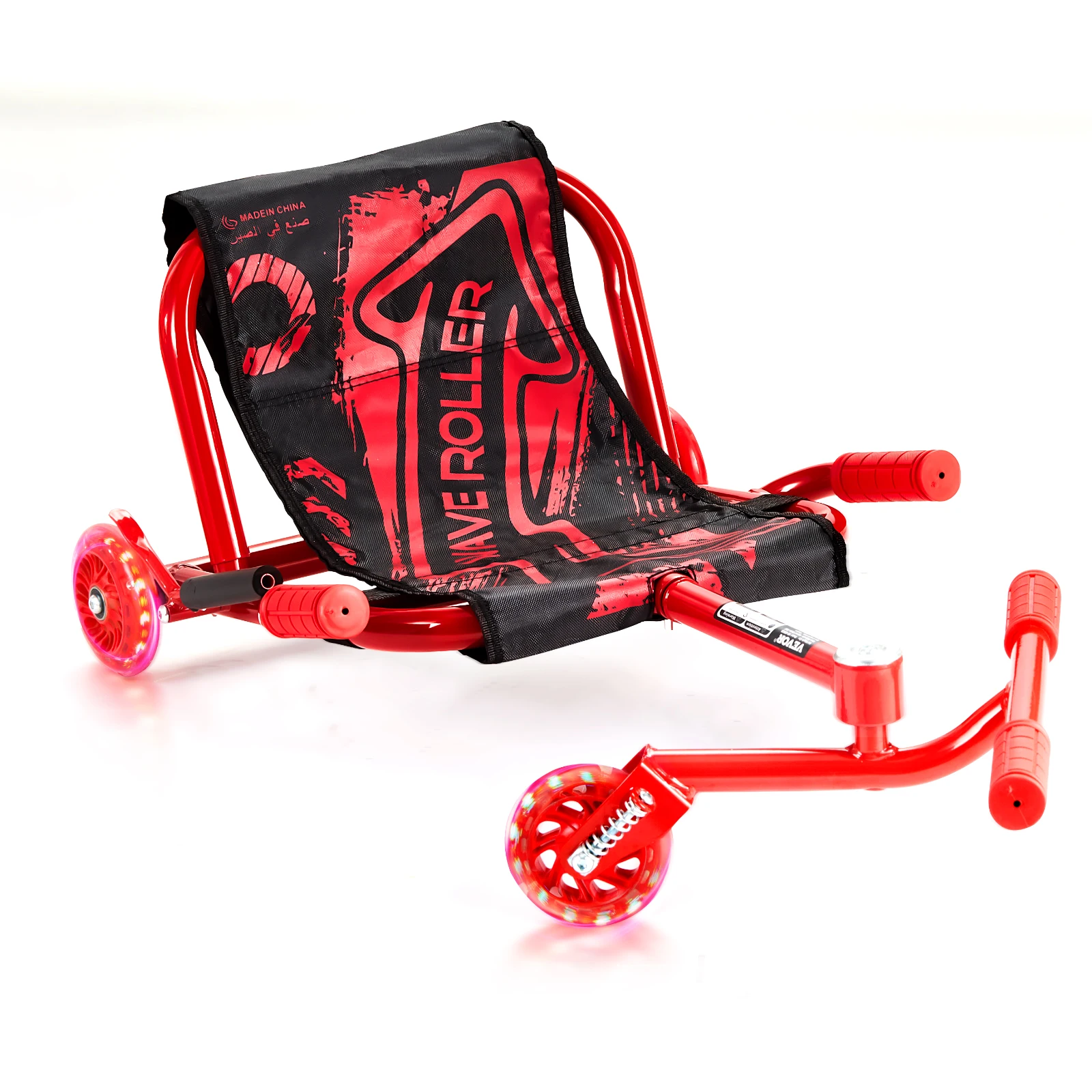 Kids Ride on Scooter with Zig Zag Motion Drifting for Outdoor Fun