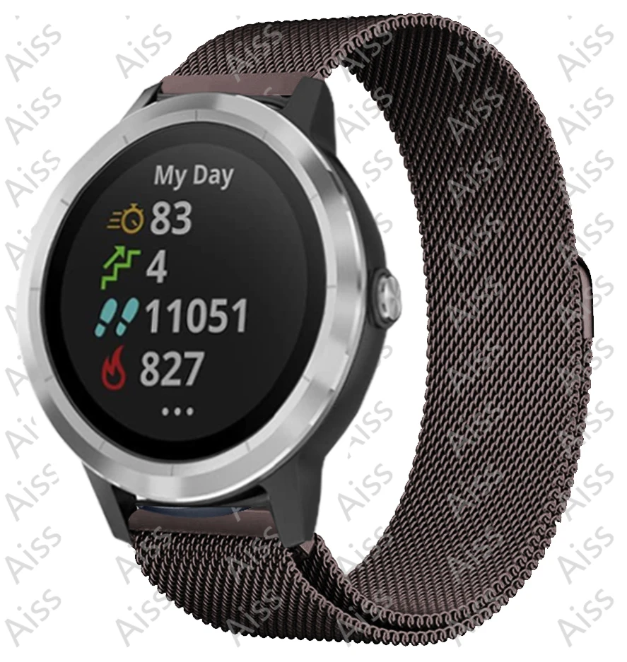 Milanese Loop Smartwatch Wristband Bracelet - 20mm/22mm Strap