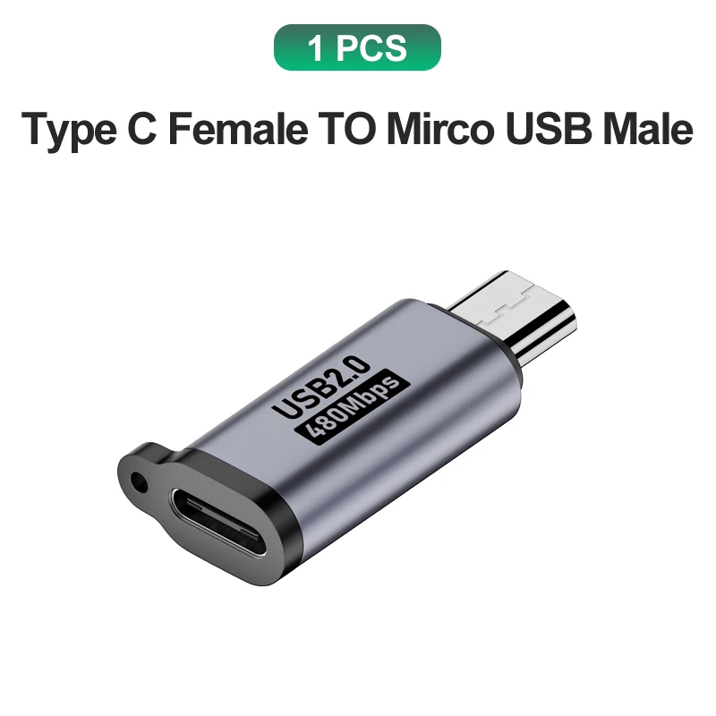 ตัวเลือกสินค้า อะแดปเตอร์ USB-C แปลงเป็น Micro USB - ใช้งานได้กับทุกอุปกรณ์