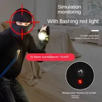 Simulation faux moniteur fausse caméra extérieure ménage fausse caméra tête sonde modèle réaliste modèle Simulation surveillance 3